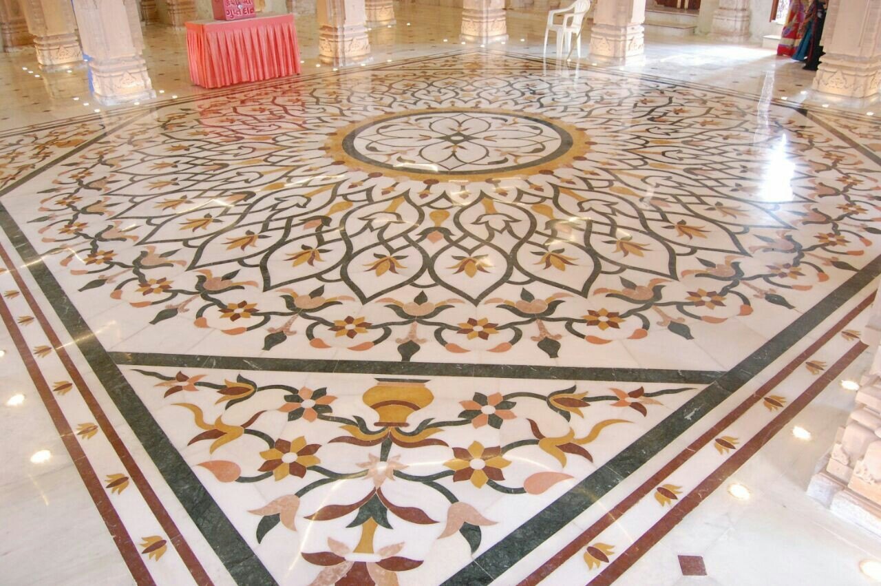 मंदिर फ्लोरिंग