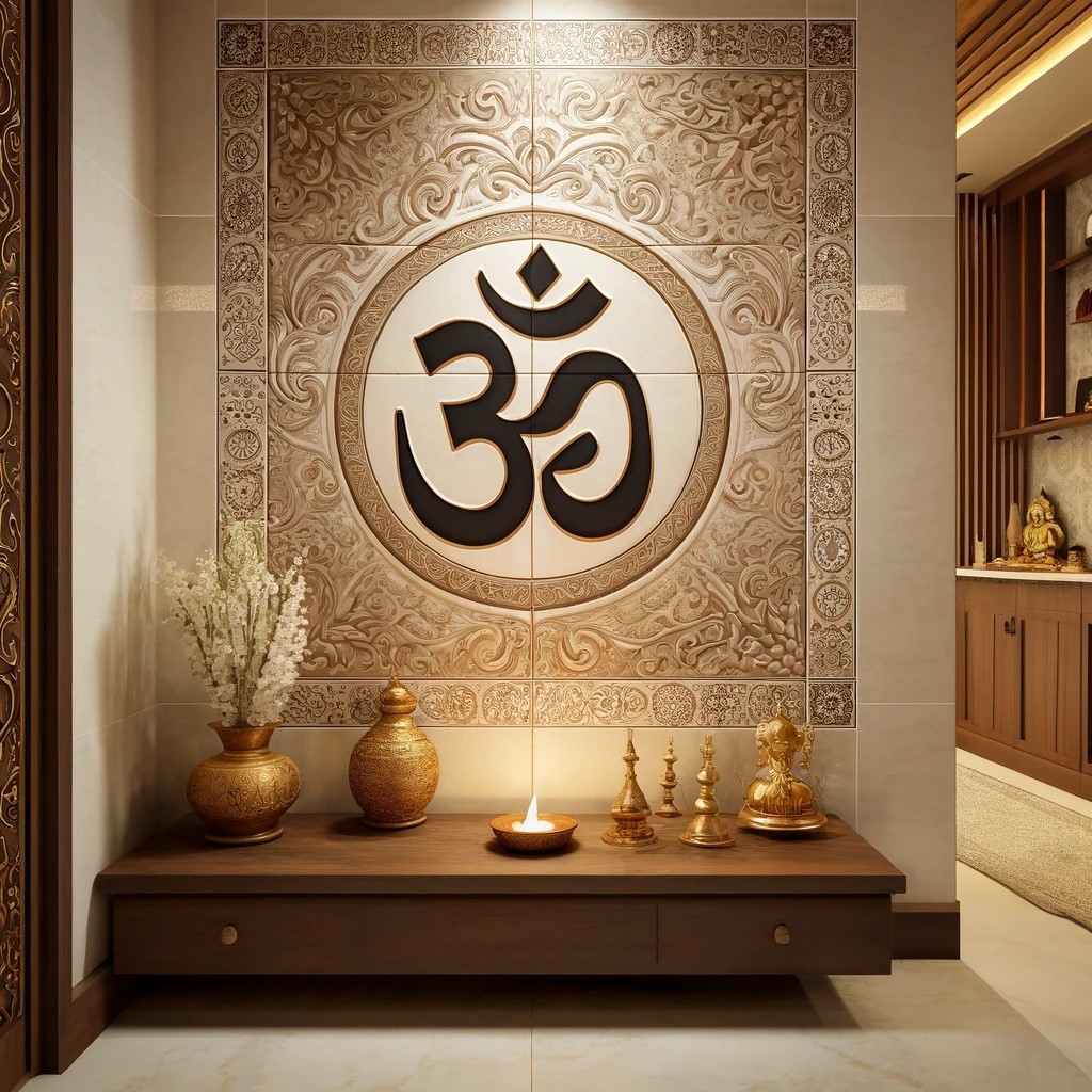 मंदिर वॉल टाइल्स